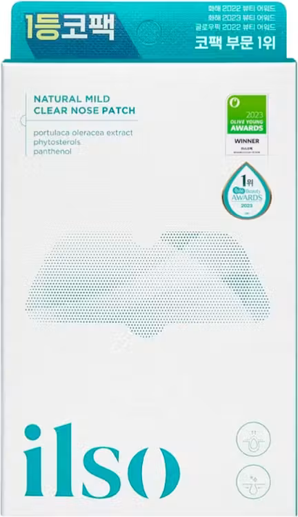 Ilso Natural Mild Clear Nose Pack - nesestrips mot hudormer
